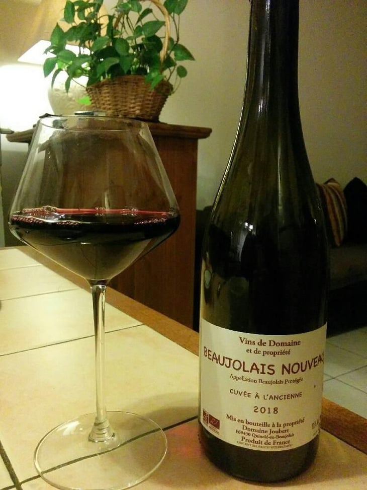 Beaujolais Nouveau - Domaine Marcel Joubert - Carine Joubert 