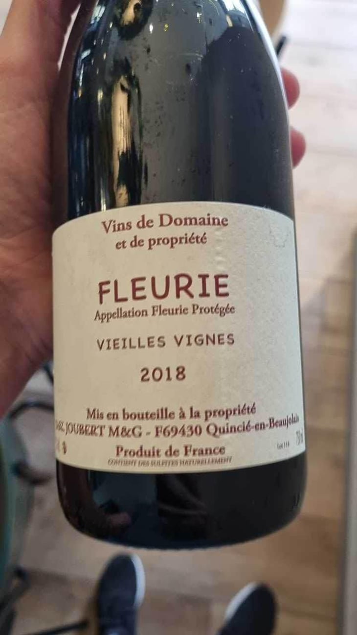 Beaujolais Nouveau - Domaine Marcel Joubert - Carine Joubert 