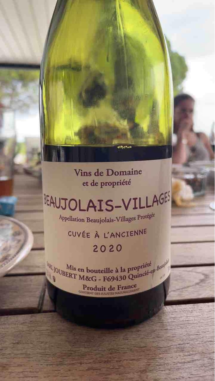 Beaujolais Nouveau - Domaine Marcel Joubert - Carine Joubert 