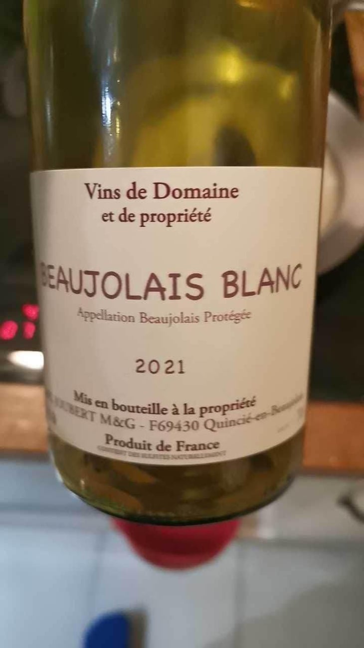 Beaujolais Nouveau - Domaine Marcel Joubert - Carine Joubert 