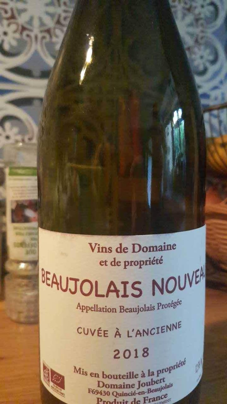Beaujolais Nouveau - Domaine Marcel Joubert - Carine Joubert 