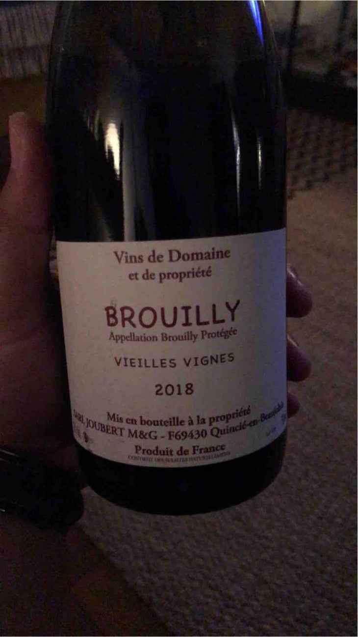 Beaujolais Nouveau - Domaine Marcel Joubert - Carine Joubert 