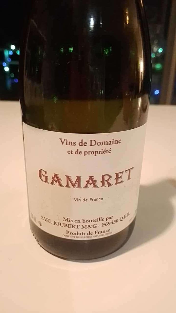 Beaujolais Nouveau - Domaine Marcel Joubert - Carine Joubert 