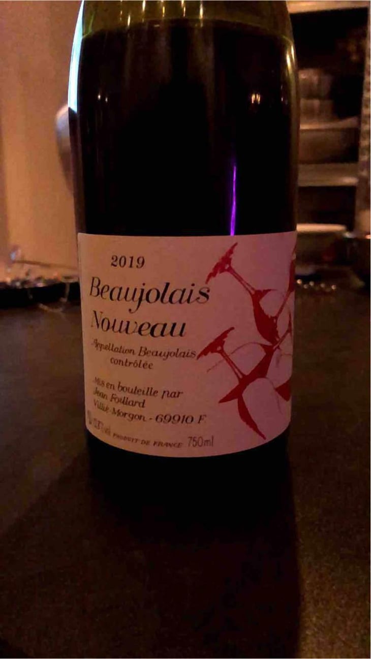 Beaujolais Nouveau - Jean Foillard - Jean Foillard 