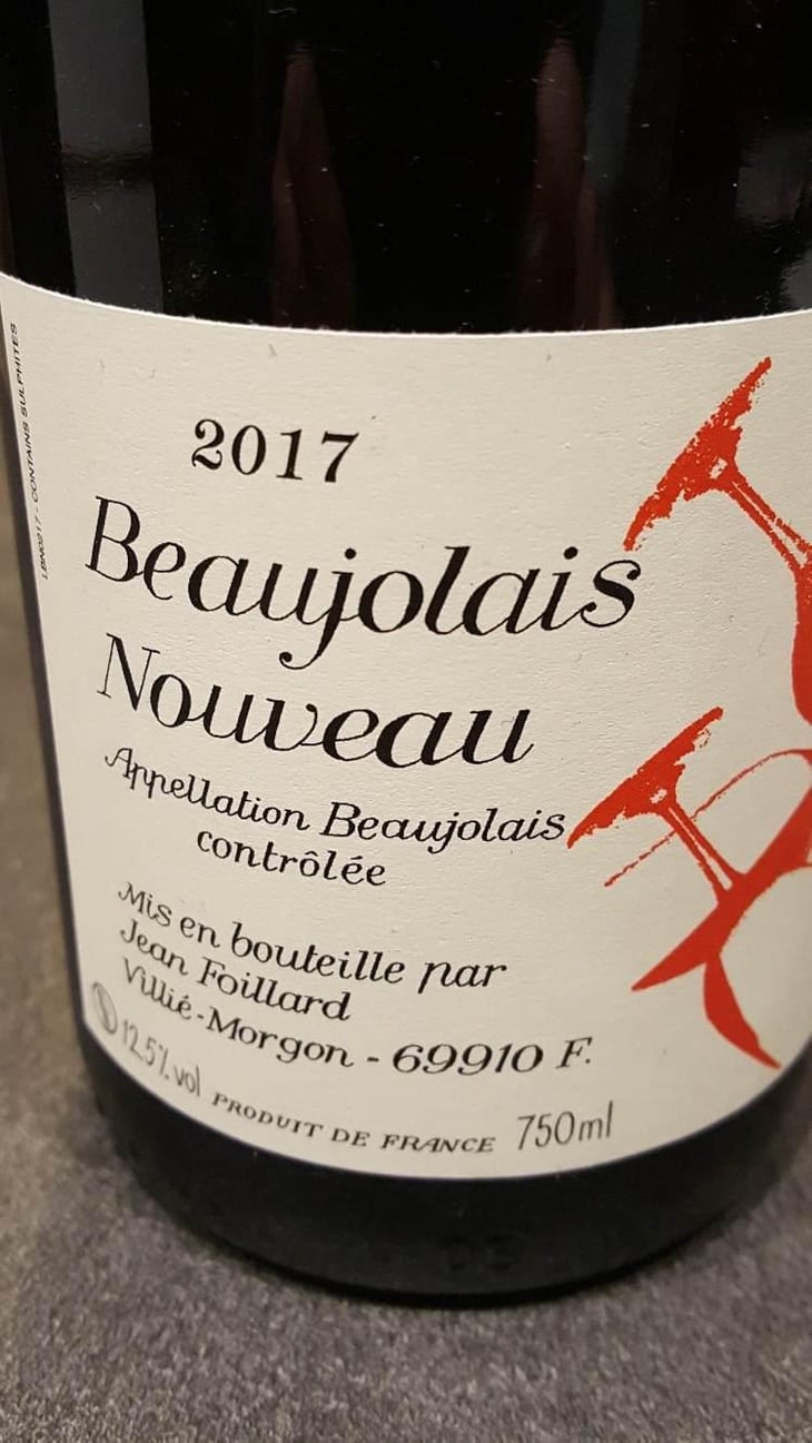 Beaujolais Nouveau - Jean Foillard - Jean Foillard 