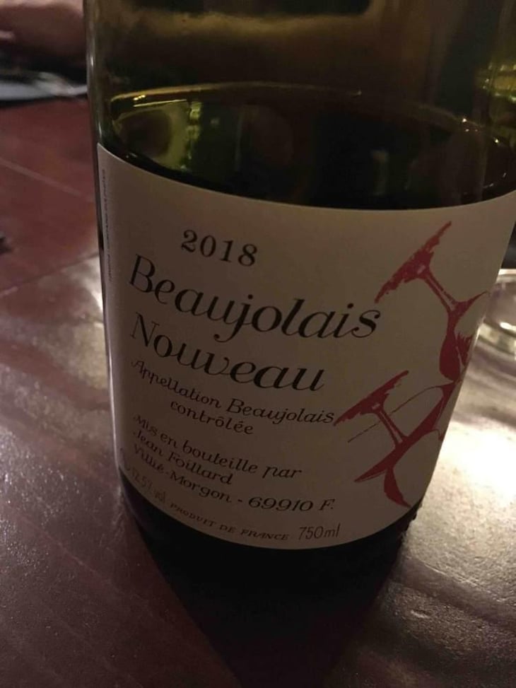 Beaujolais Nouveau - Jean Foillard - Jean Foillard 