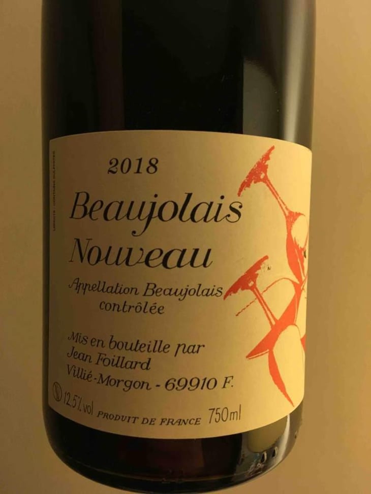 Beaujolais Nouveau - Jean Foillard - Jean Foillard 