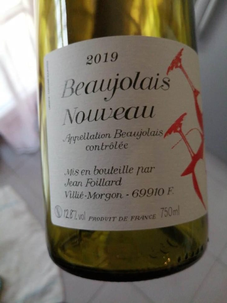 Beaujolais Nouveau - Jean Foillard - Jean Foillard 