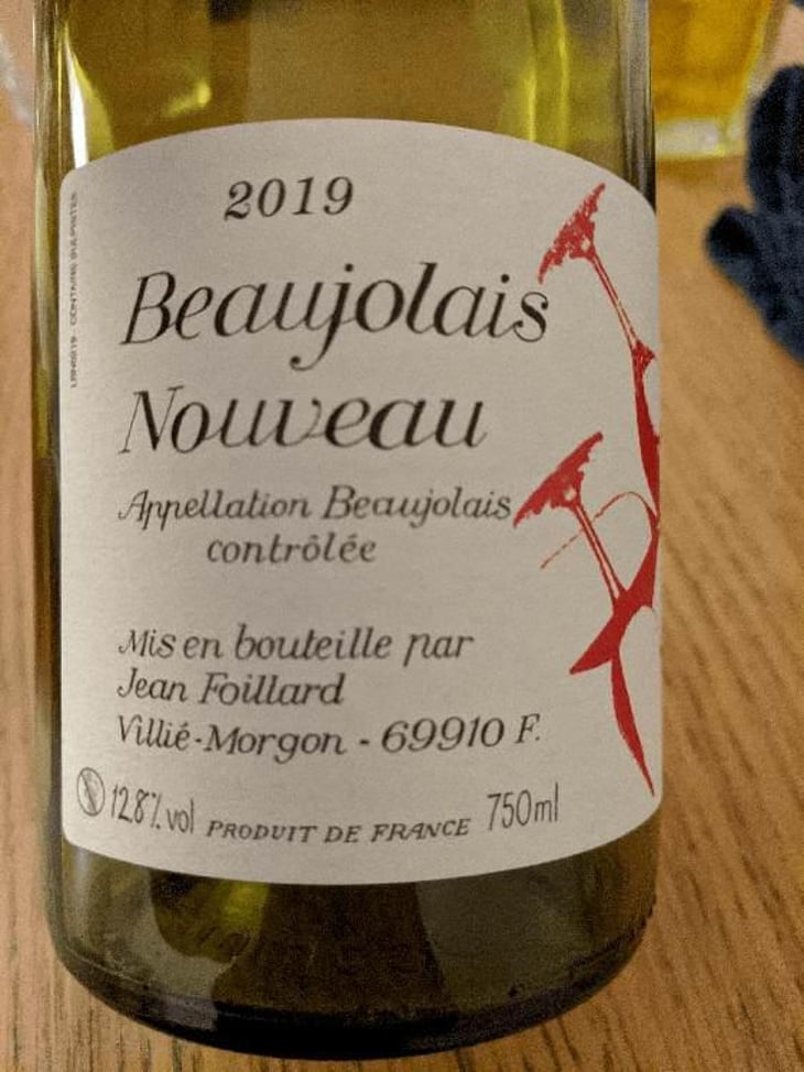 Beaujolais Nouveau - Jean Foillard - Jean Foillard 