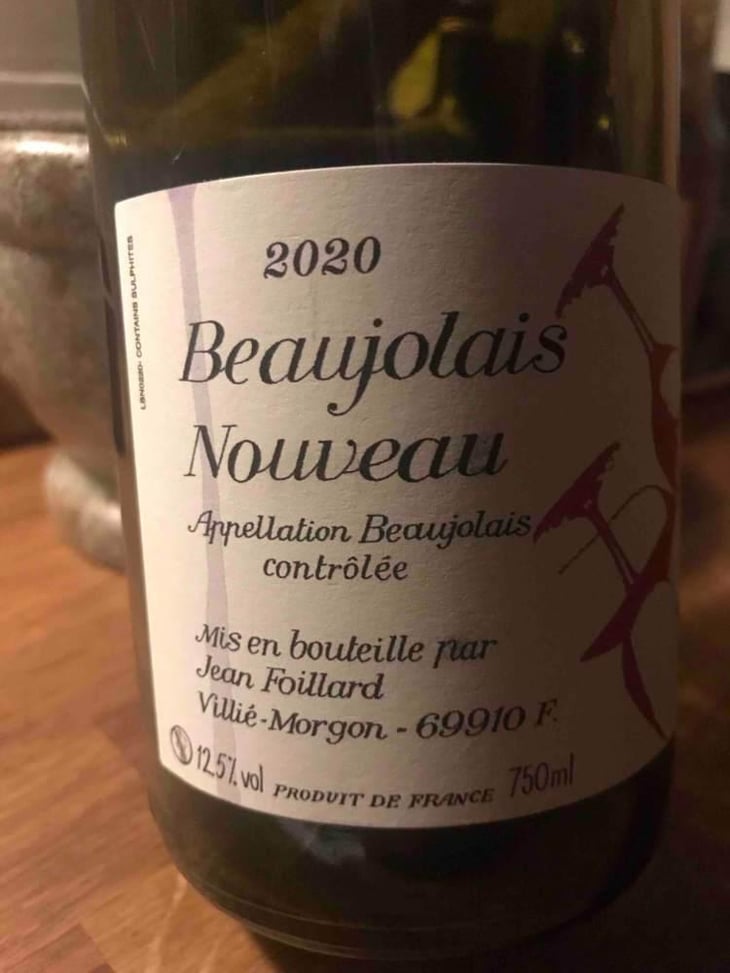 Beaujolais Nouveau - Jean Foillard - Jean Foillard 