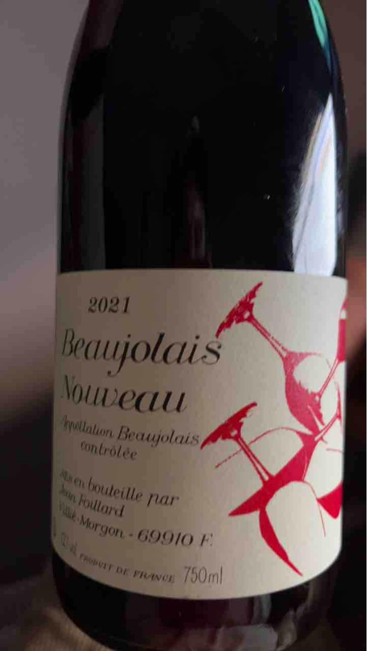 Beaujolais Nouveau - Jean Foillard - Jean Foillard 