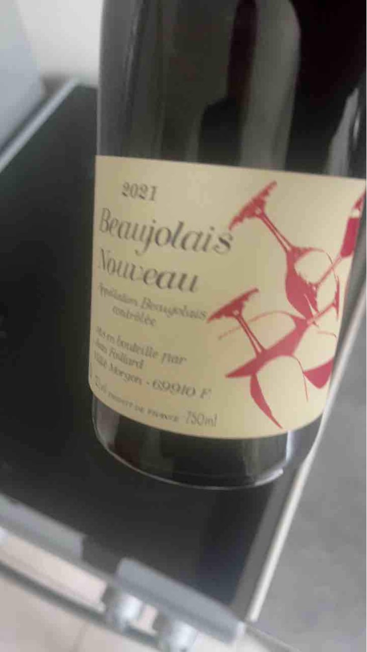 Beaujolais Nouveau - Jean Foillard - Jean Foillard 