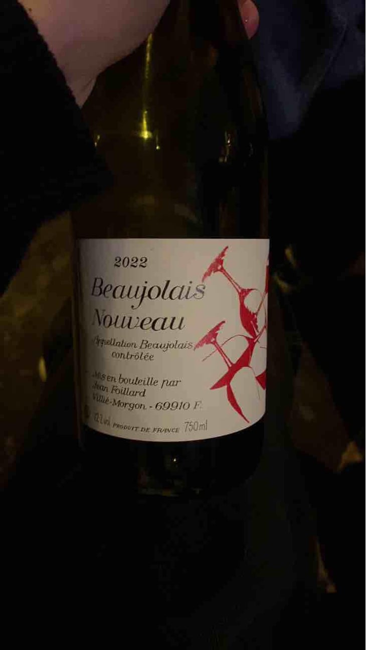 Beaujolais Nouveau - Jean Foillard - Jean Foillard 