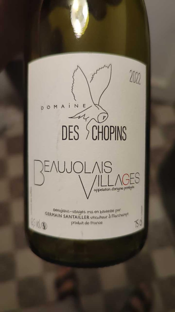 Beaujolais Village - Domaine des Chopins - Germain Santailler 