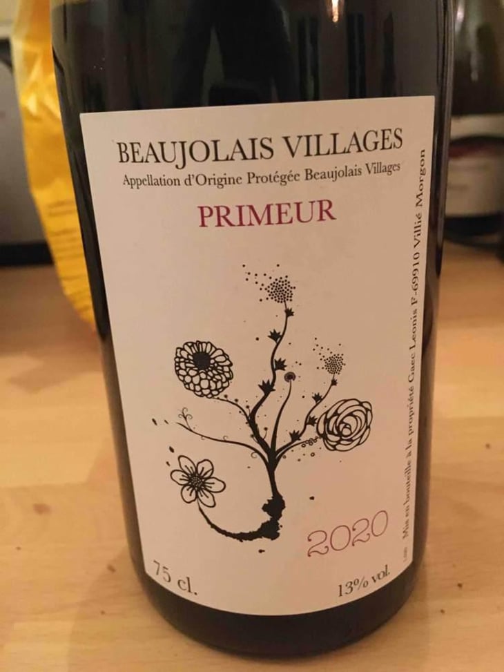 Beaujolais Village Primeur - Domaine Leonis - Cristelle & Raphaël Champier 