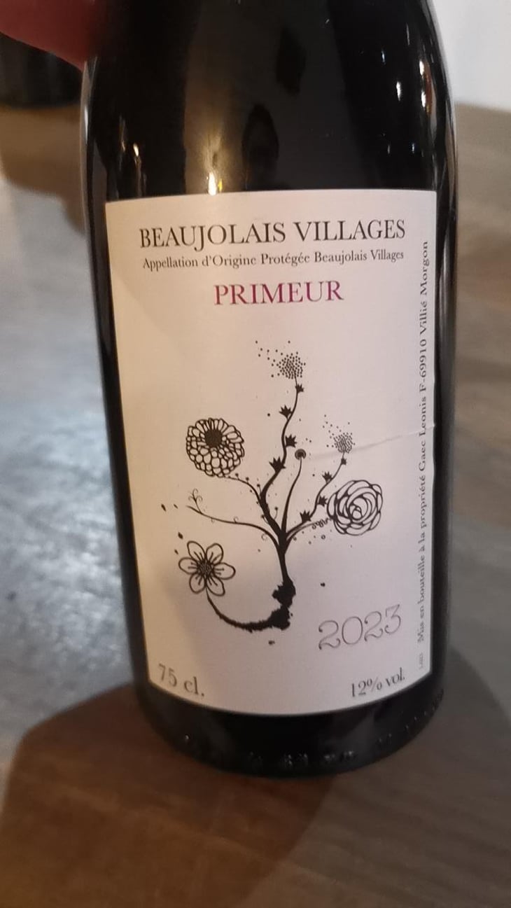 Beaujolais Village Primeur - Domaine Leonis - Cristelle & Raphaël Champier 