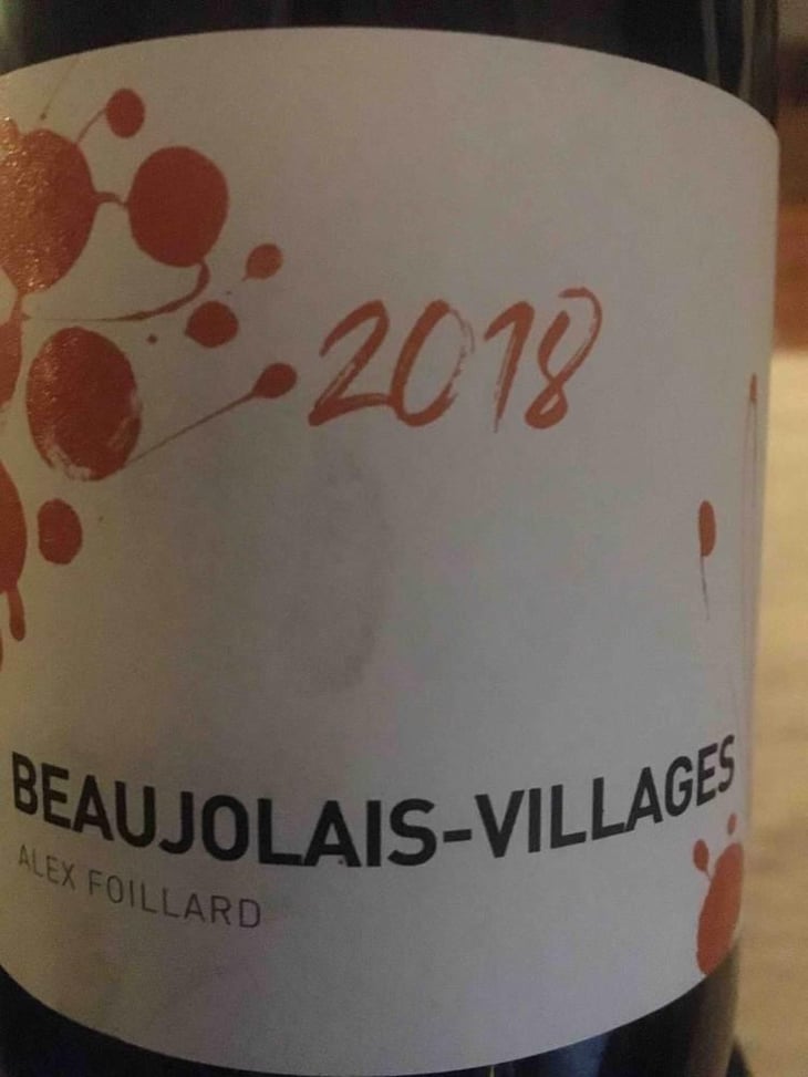 Beaujolais-Villages - Alex Foillard - Alex Foillard 