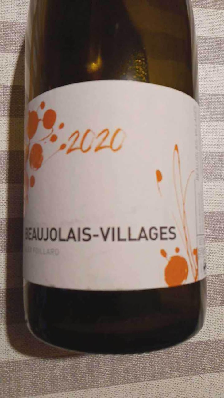 Beaujolais-Villages - Alex Foillard - Alex Foillard 
