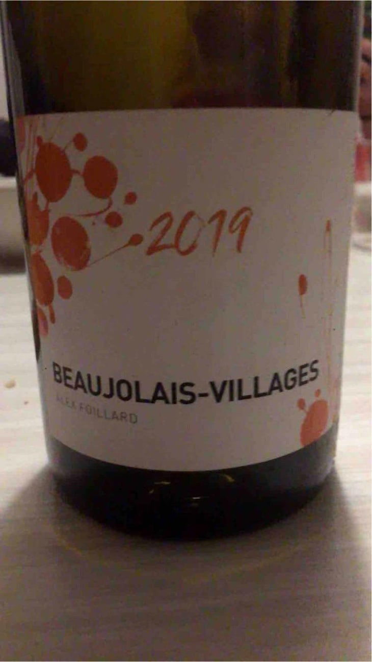 Beaujolais-Villages - Alex Foillard - Alex Foillard 