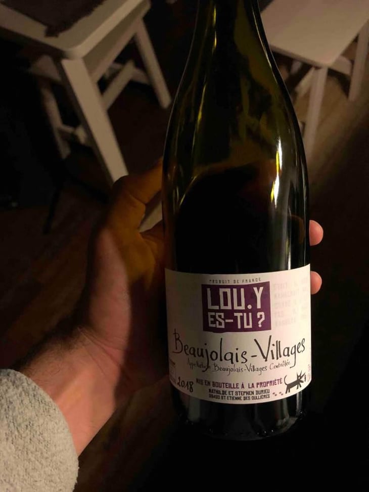 Beaujolais-Villages - Lou. Y Es-Tu? - Mathilde & Stephen Durieu 