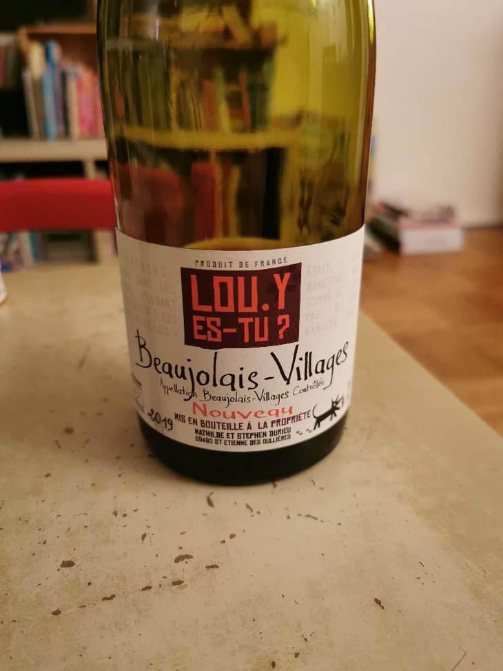 Beaujolais-Villages - Lou. Y Es-Tu? - Mathilde & Stephen Durieu 