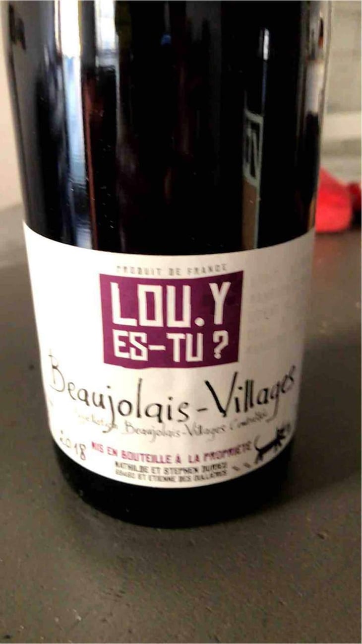 Beaujolais-Villages - Lou. Y Es-Tu? - Mathilde & Stephen Durieu 