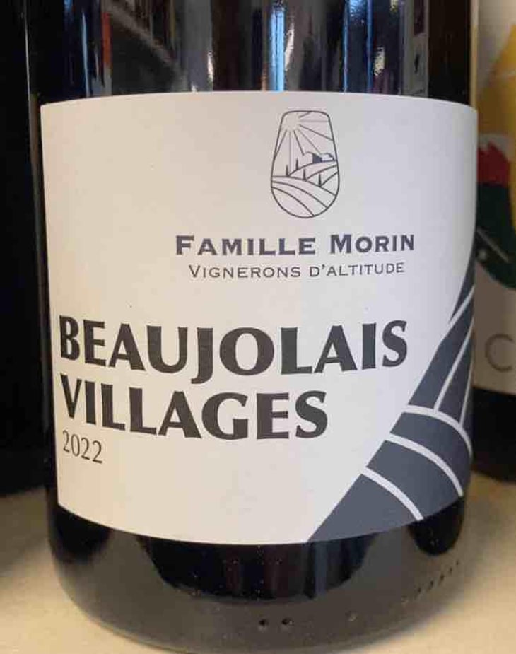 Beaujolais-Villages - Famille MORIN - Théo, Pauline & Eric MORIN -2022