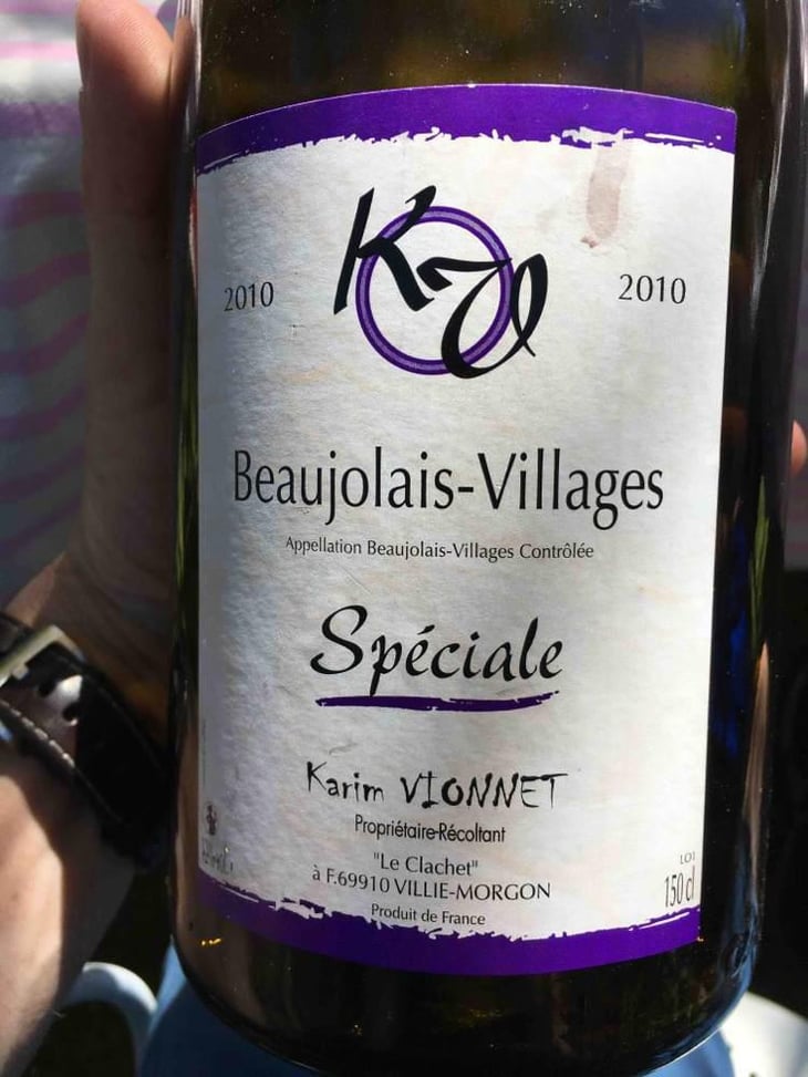 Beaujolais Villages - Karim Vionnet - Karim Vionnet 
