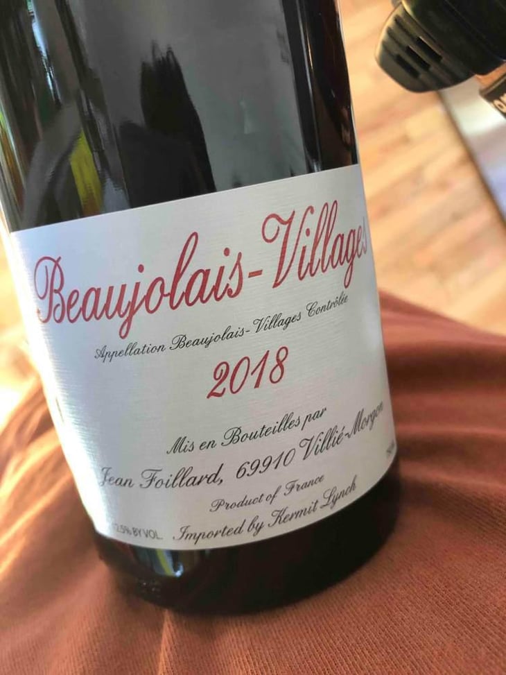 Beaujolais Villages - Jean Foillard - Jean Foillard 