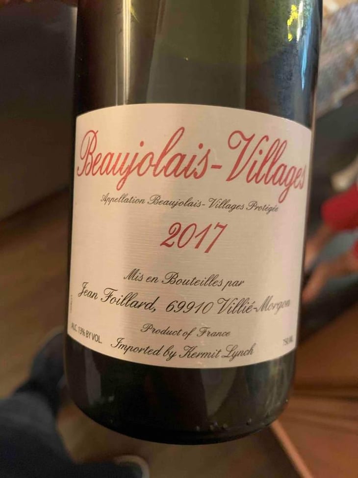 Beaujolais Villages - Jean Foillard - Jean Foillard 