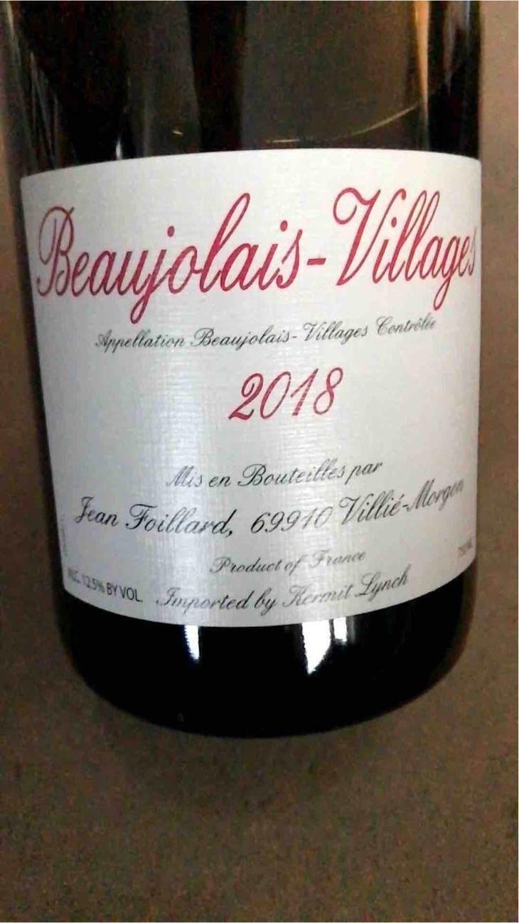 Beaujolais Villages - Jean Foillard - Jean Foillard 