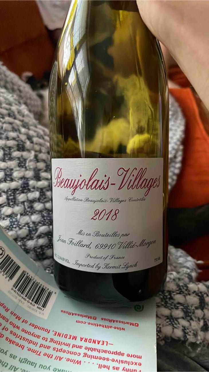 Beaujolais Villages - Jean Foillard - Jean Foillard 