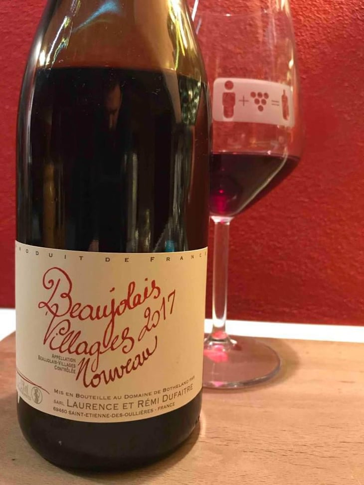 Beaujolais Villages Nouveau - Domaine de Botheland - Rémi Dufaitre & Laurence Liatard 