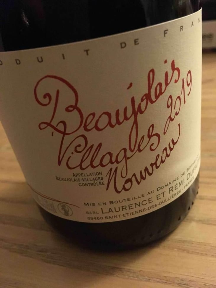 Beaujolais Villages Nouveau - Domaine de Botheland - Rémi Dufaitre & Laurence Liatard 