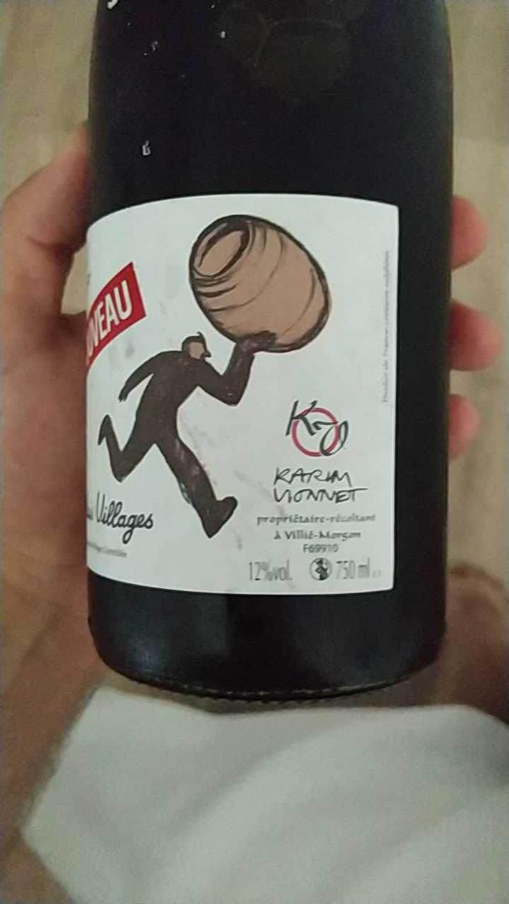Beaujolais Villages Nouveau - Karim Vionnet - Karim Vionnet 