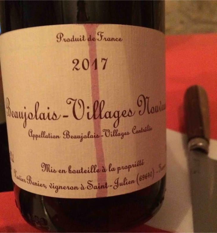 Beaujolais-Villages Nouveau - Xavier Bénier - Xavier Bénier 
