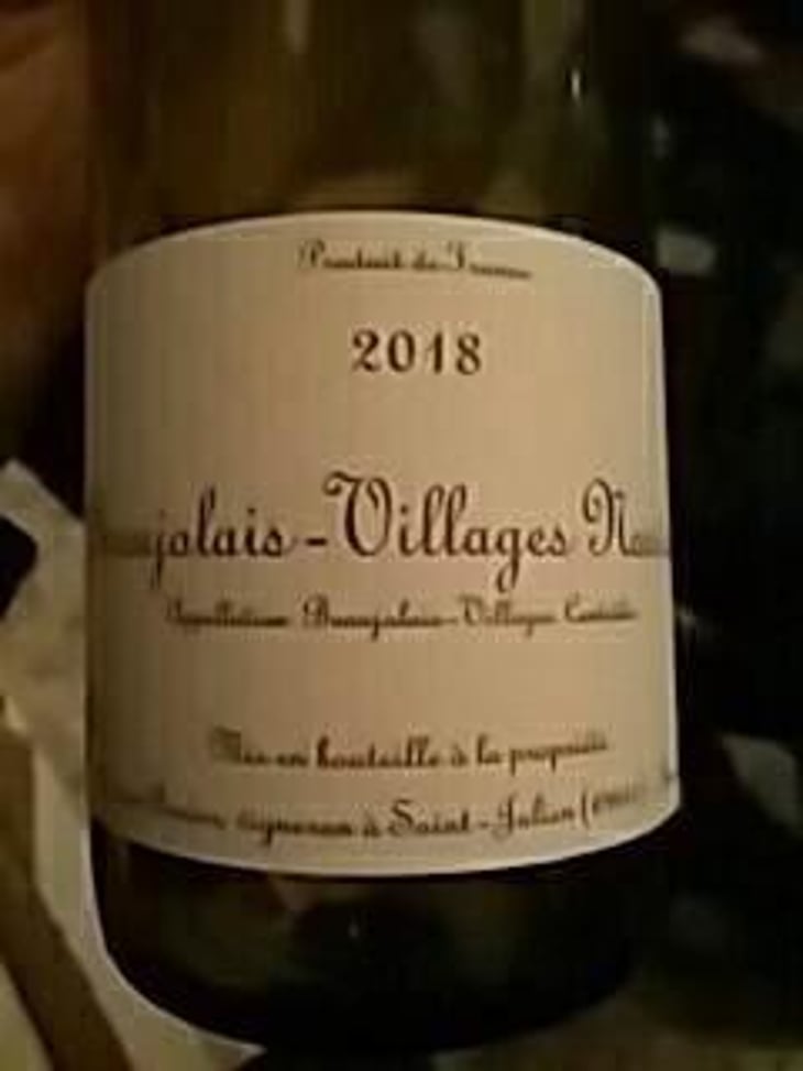 Beaujolais-Villages Nouveau - Xavier Bénier - Xavier Bénier 