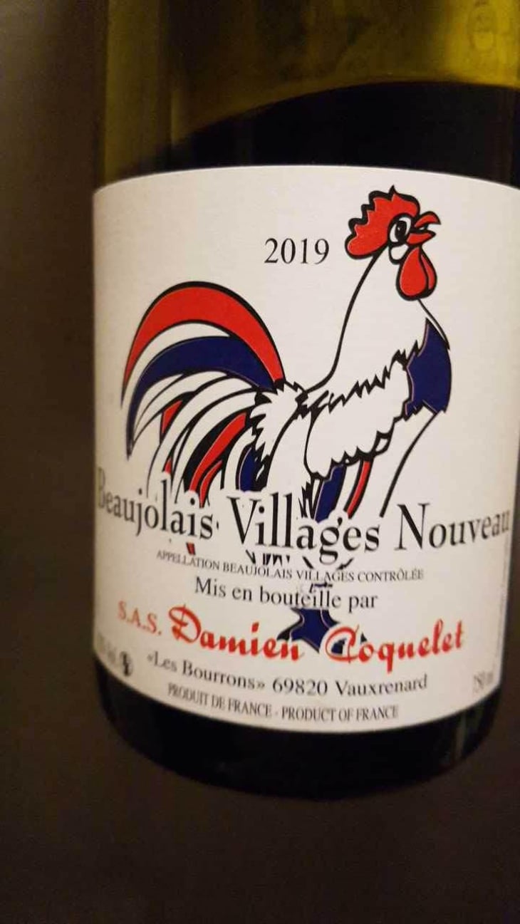 Beaujolais Villages Nouveau - Damien Coquelet - Damien Coquelet 