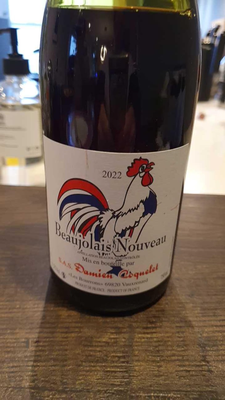 Beaujolais Villages Nouveau - Damien Coquelet - Damien Coquelet 