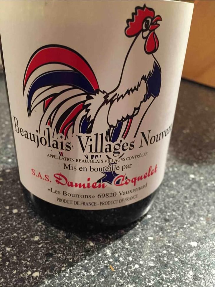 Beaujolais Villages Nouveau - Damien Coquelet - Damien Coquelet 