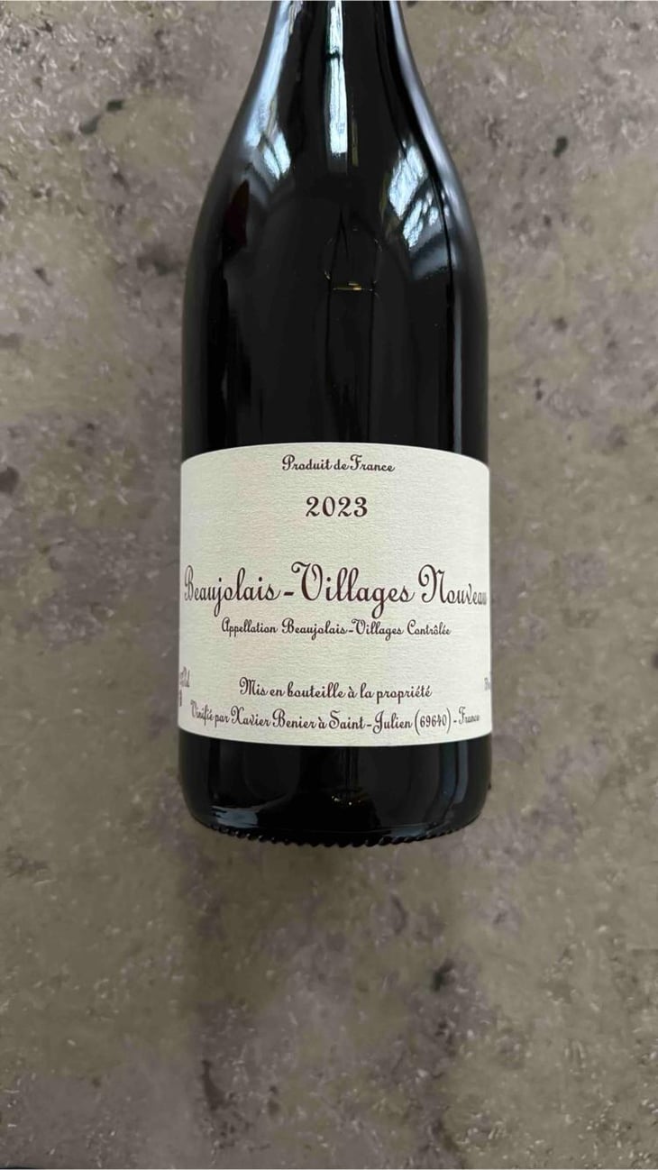 Beaujolais-Villages Nouveau - Xavier Bénier - Xavier Bénier 
