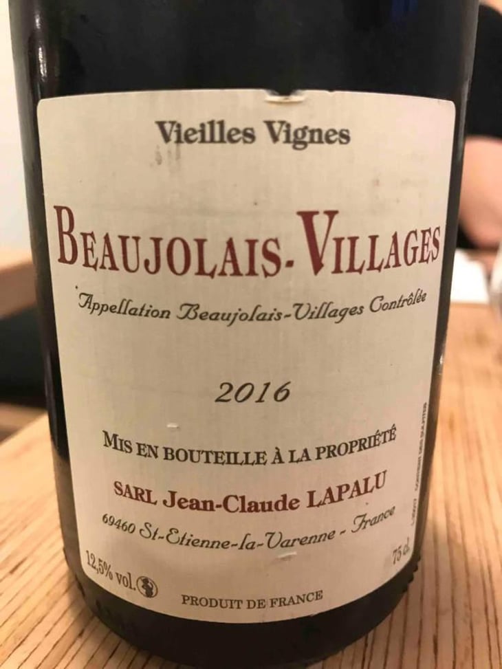 Beaujolais Villages Vieilles Vignes - Jean-Claude Lapalu - Jean-Claude Lapalu 