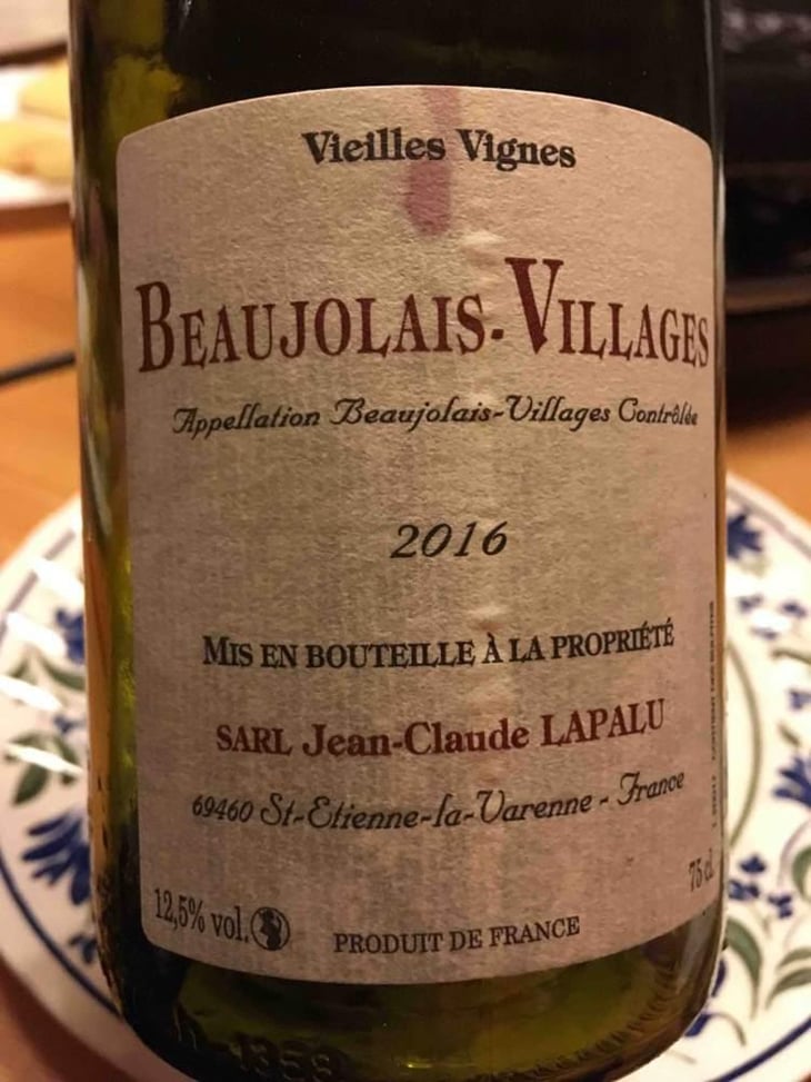 Beaujolais Villages Vieilles Vignes - Jean-Claude Lapalu - Jean-Claude Lapalu 