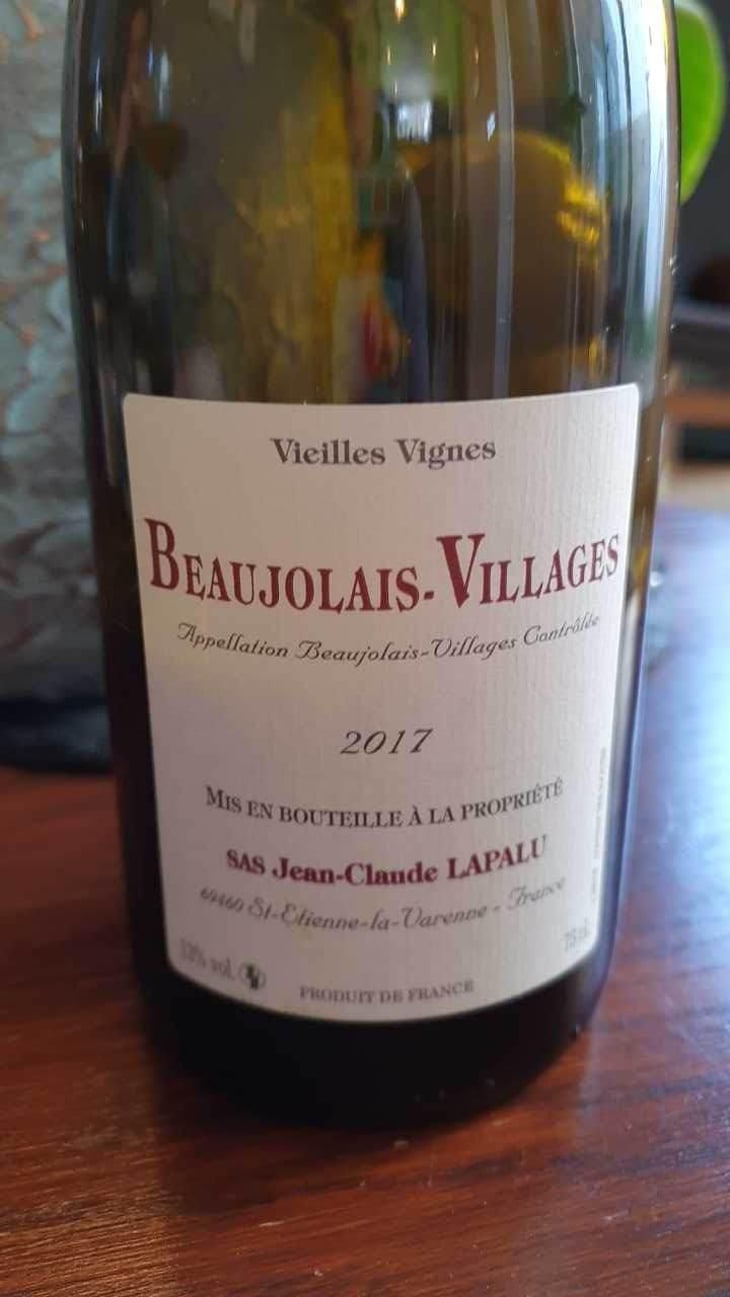 Beaujolais Villages Vieilles Vignes - Jean-Claude Lapalu - Jean-Claude Lapalu 