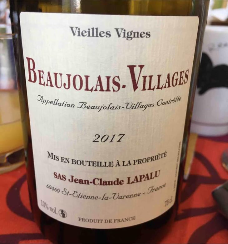 Beaujolais Villages Vieilles Vignes - Jean-Claude Lapalu - Jean-Claude Lapalu 