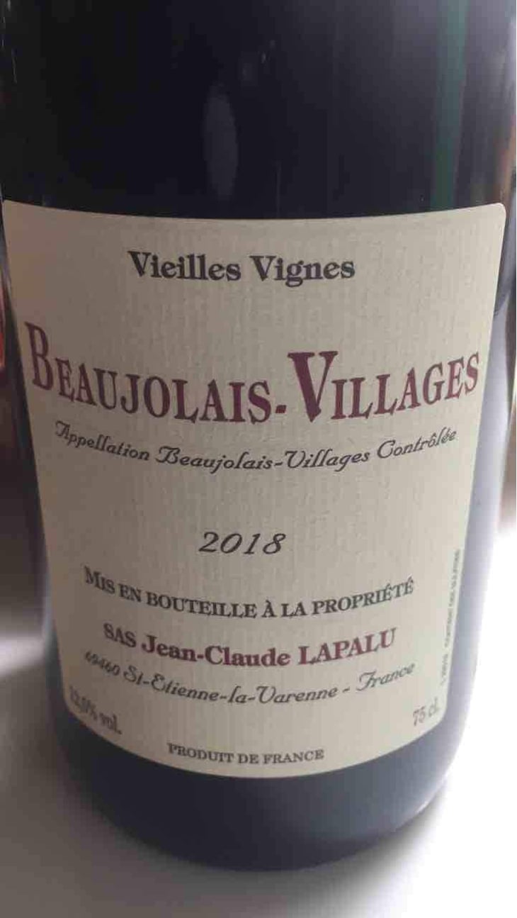 Beaujolais Villages Vieilles Vignes - Jean-Claude Lapalu - Jean-Claude Lapalu 