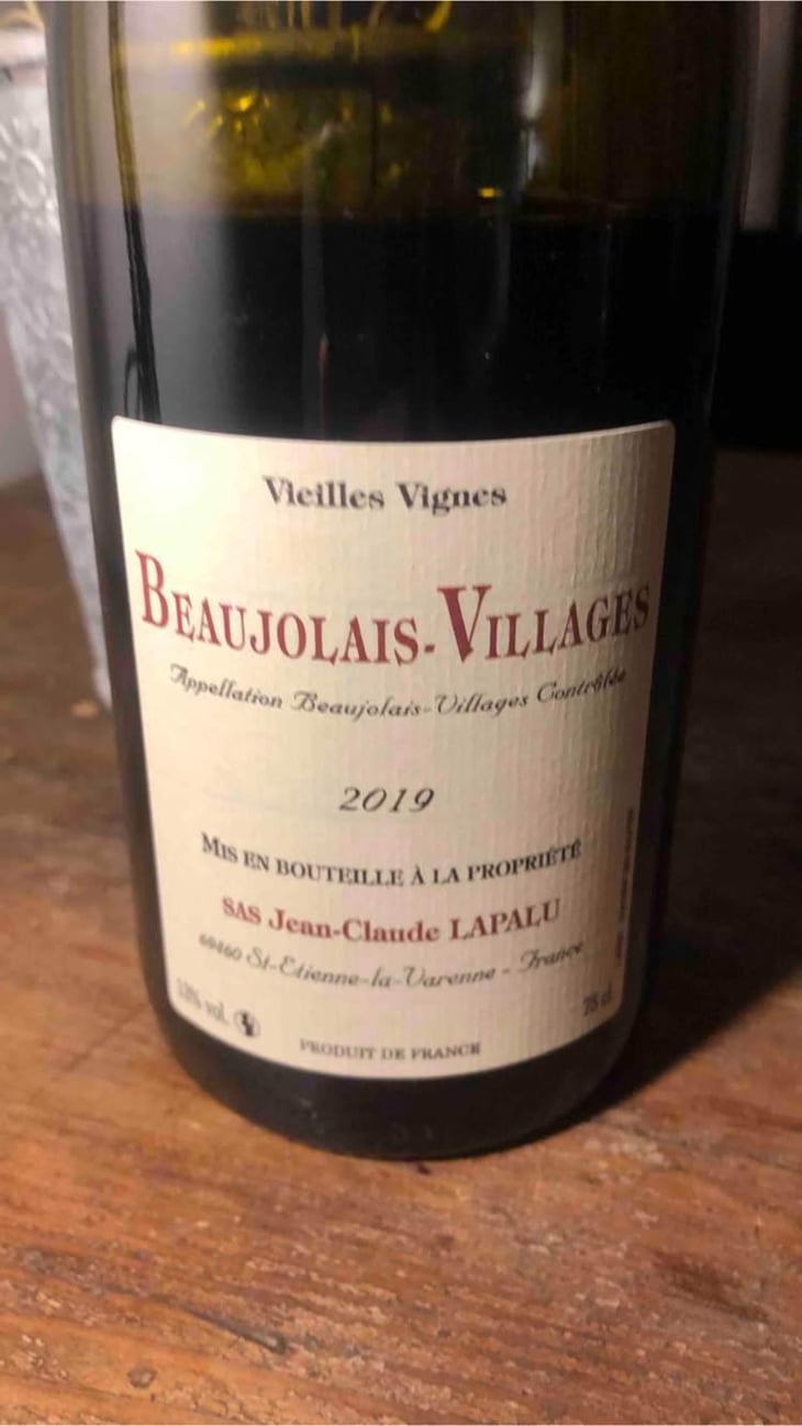 Beaujolais Villages Vieilles Vignes - Jean-Claude Lapalu - Jean-Claude Lapalu 