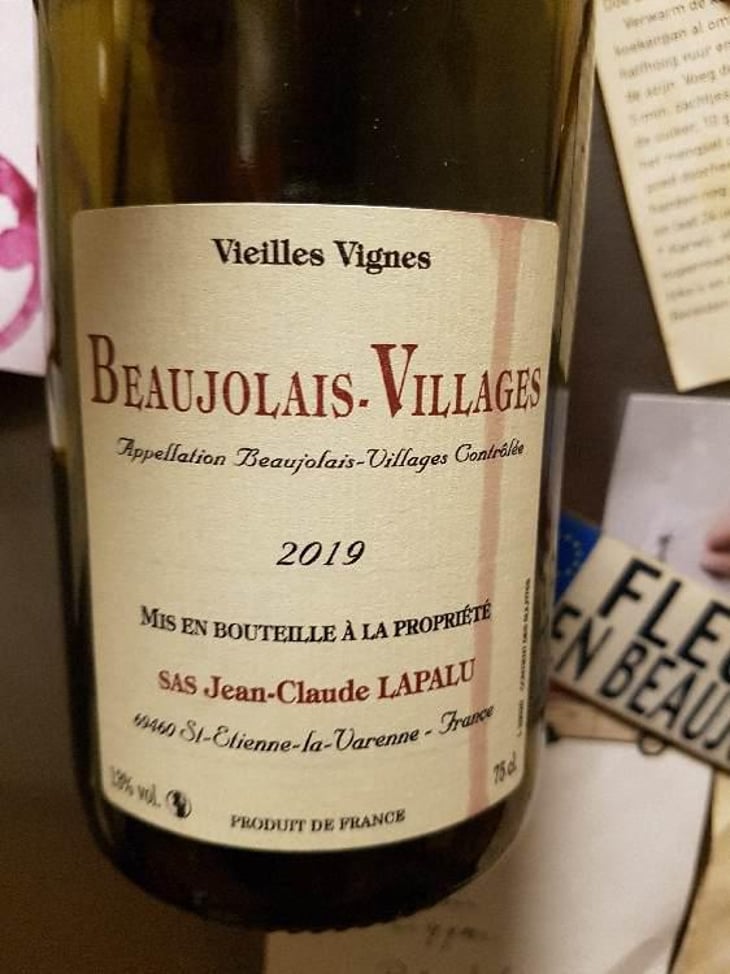 Beaujolais Villages Vieilles Vignes - Jean-Claude Lapalu - Jean-Claude Lapalu 