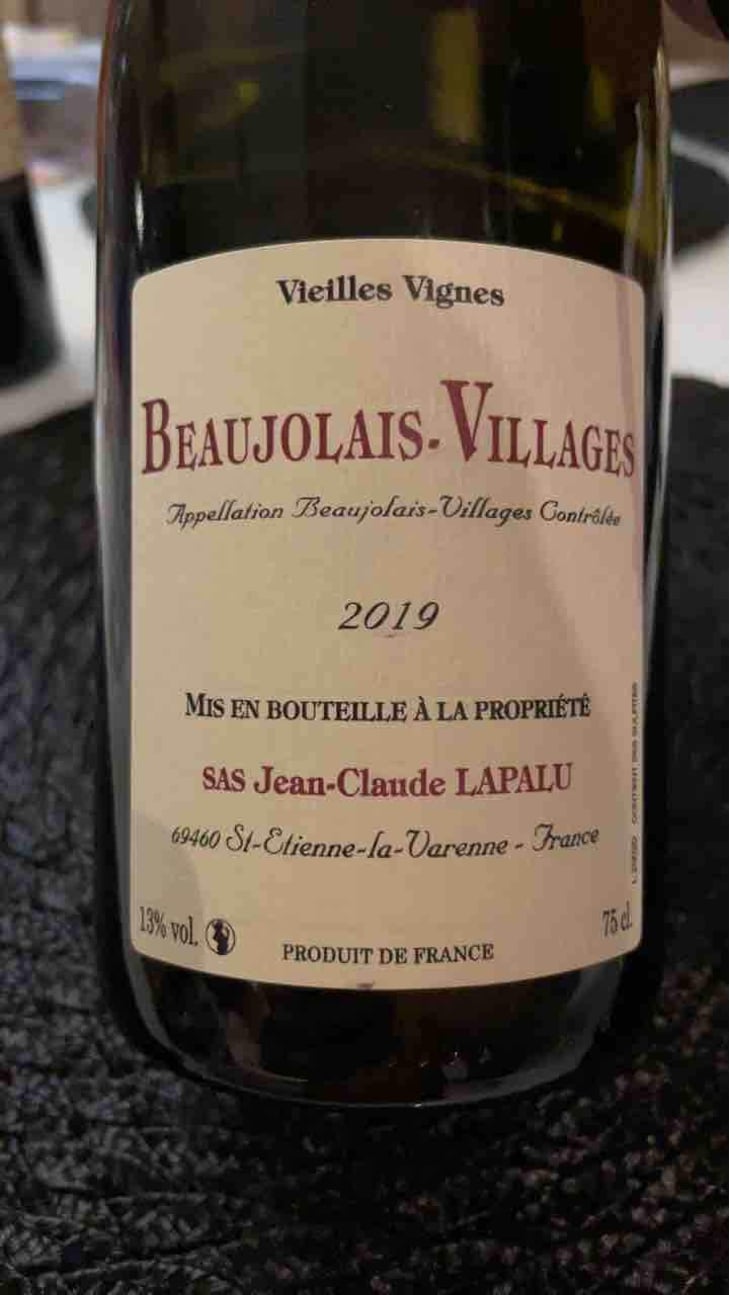 Beaujolais Villages Vieilles Vignes - Jean-Claude Lapalu - Jean-Claude Lapalu 
