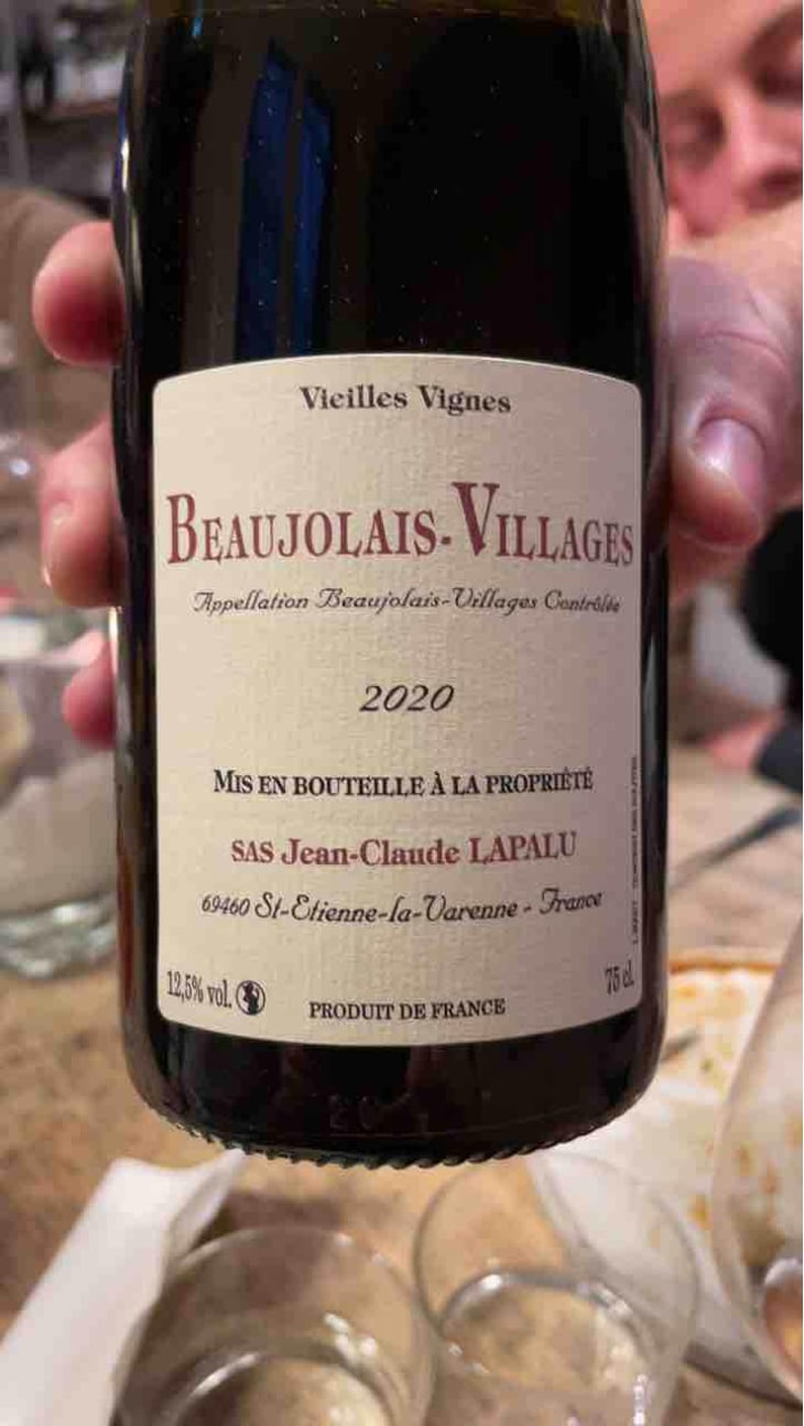 Beaujolais Villages Vieilles Vignes - Jean-Claude Lapalu - Jean-Claude Lapalu 